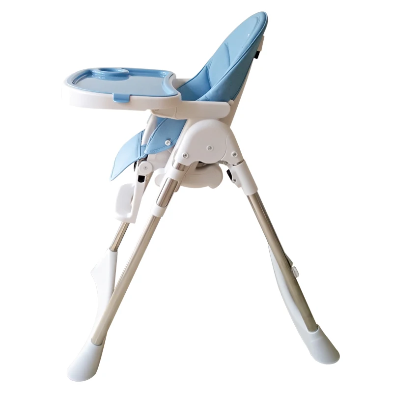 seat reclined to lying position plastic baby dining high chair