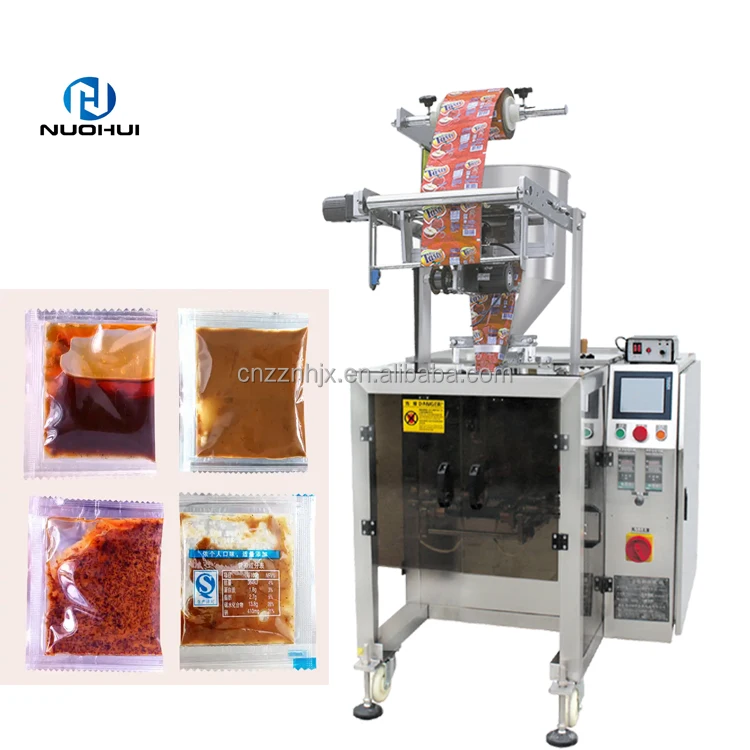 Multi-functional Liquid Sachet Packing Machine Cream Shampoo Packing Food Sachet Oil Honey Sachets Packing Machine
