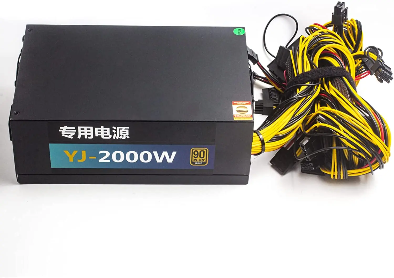 2000W Power Supply 90 plus Gold Certified ATX Power Supply 180V-240V ATX PSU With Cool Fan for 8GPU Server Case