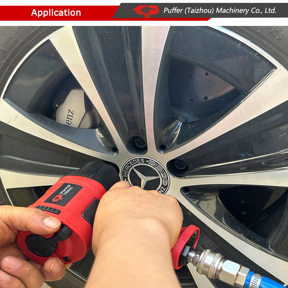PT-1305LHYK High Quality 3/4 inch Drive 1850N.m Torque Pneumatic Air Impact Wrench Gun Kit with Impact Socket Set