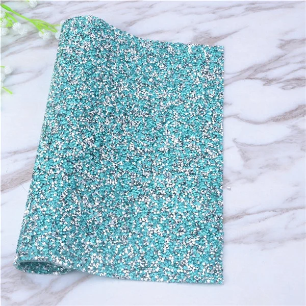 24x40cm crystal silver AB resin rhinestone trim iron on strass mesh sticker Self adhesive rhinestone sheet for Home Shoes decor