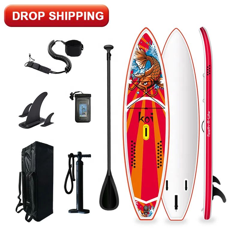  FUNWATER Drop Shipping cheap surfboard stand up paddle board inflatable