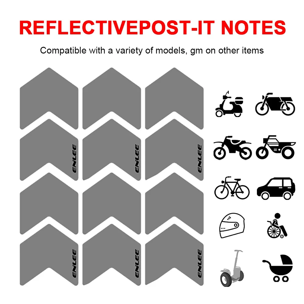Popular type protection cycle sticker refect light mtb bike bicycle stickers accessories