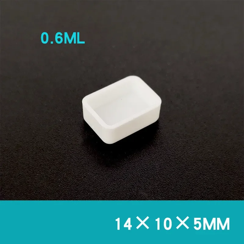 0.3/0.5/1/1.8/2/3.6 ML White/Transparent Empty Artists Watercolor Oil Paints Half Pans Paint Grid