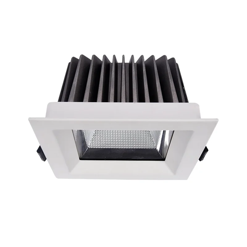 Архитектурный квадратный светодиодный встраиваемый потолочный светильник качество гарантировано COB 20 Вт 30