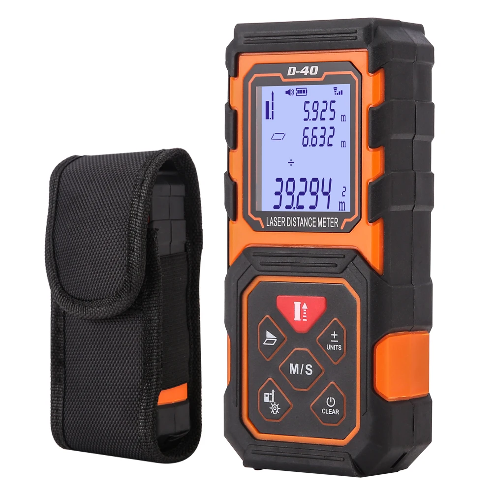 Top sales OEM digital room measure device laser distance Cheap Portable Electronic Digital 40M Range Finder Laser Distance Meter