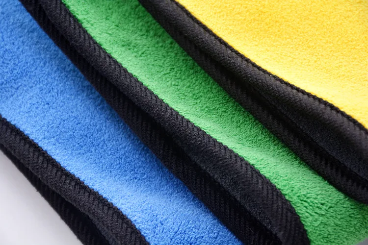 
quick dry super absorbent 1200 gsm microfiber towel car cleaning buffing detailing cloth 