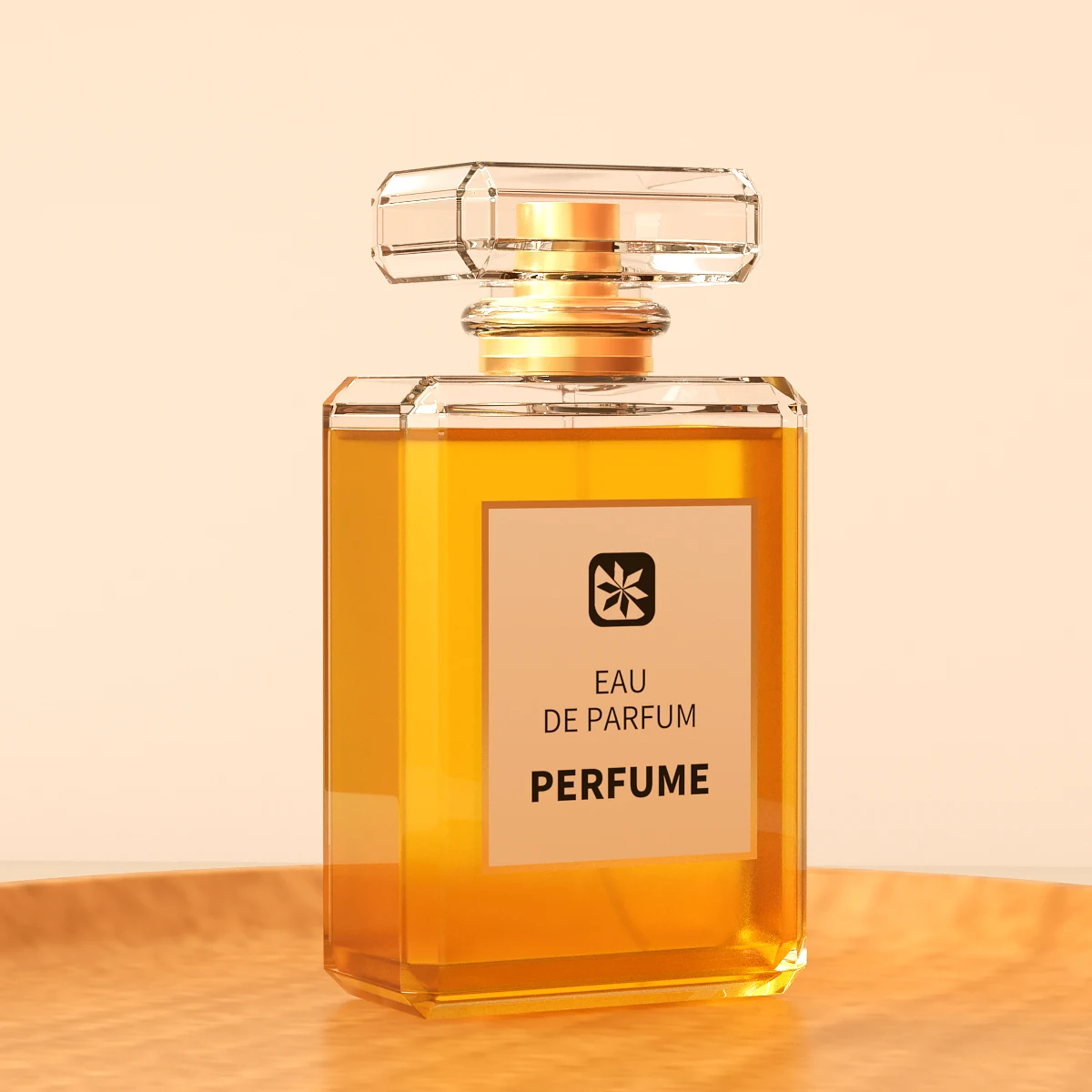 Luxury Women 30ml 50ml Square Spray Glass Perfume Bottle 50ml Wholesale