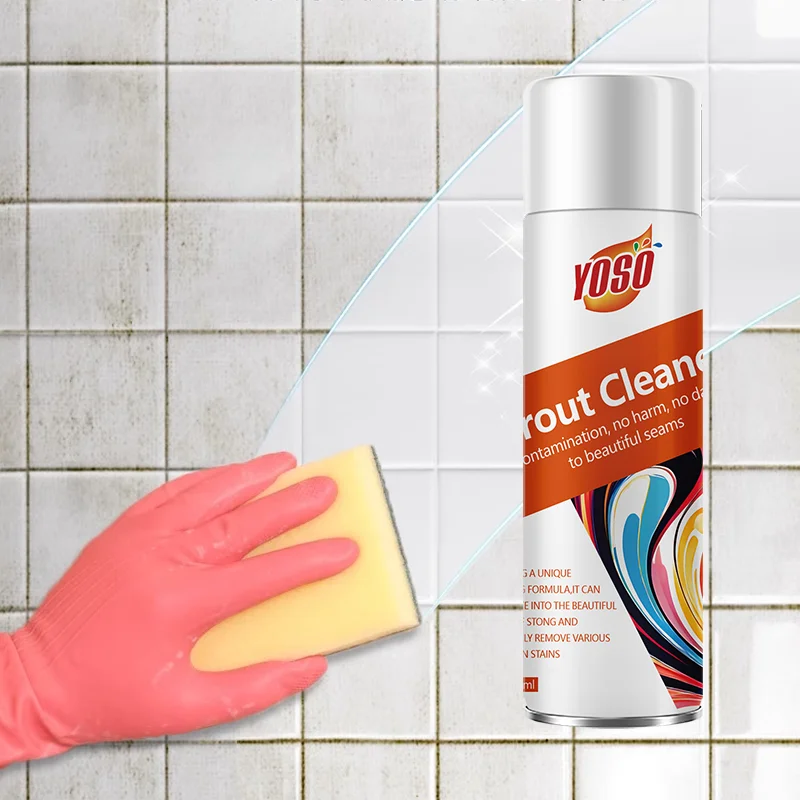 450ML Grout Line Cleaner for Deep Cleaning & Stain Removal Professional Tile & Grout Cleaning Solution Restoring Original Shine