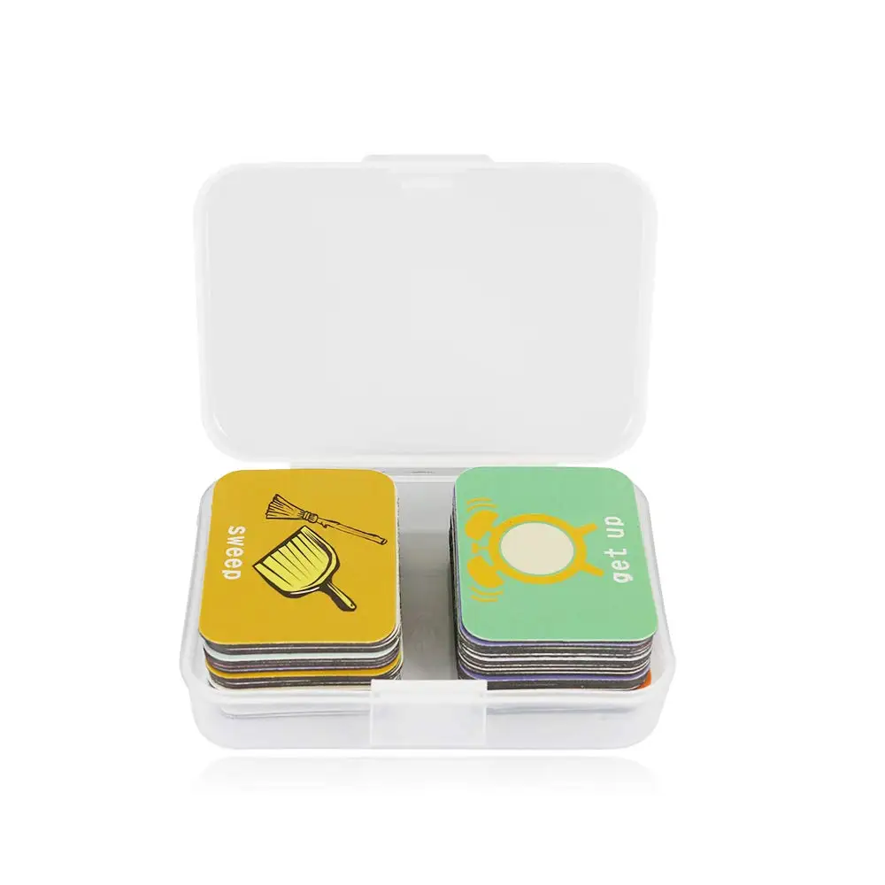 Customized Kids Routine Cards Visual Wall Planner Educational Learning Chore Chart Schedule Board Cards Fridge Magnets