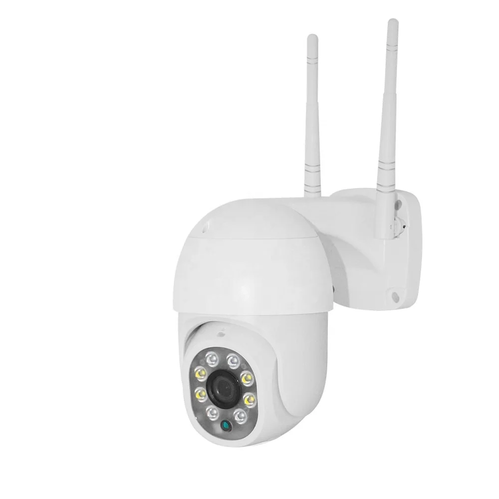 Hoqun Outdoor PTZ Wireless IP Camera 1080p 2MP 4X Digital Zoom Speed Dome WiFi Security CCTV Audio Ai Humanoid
