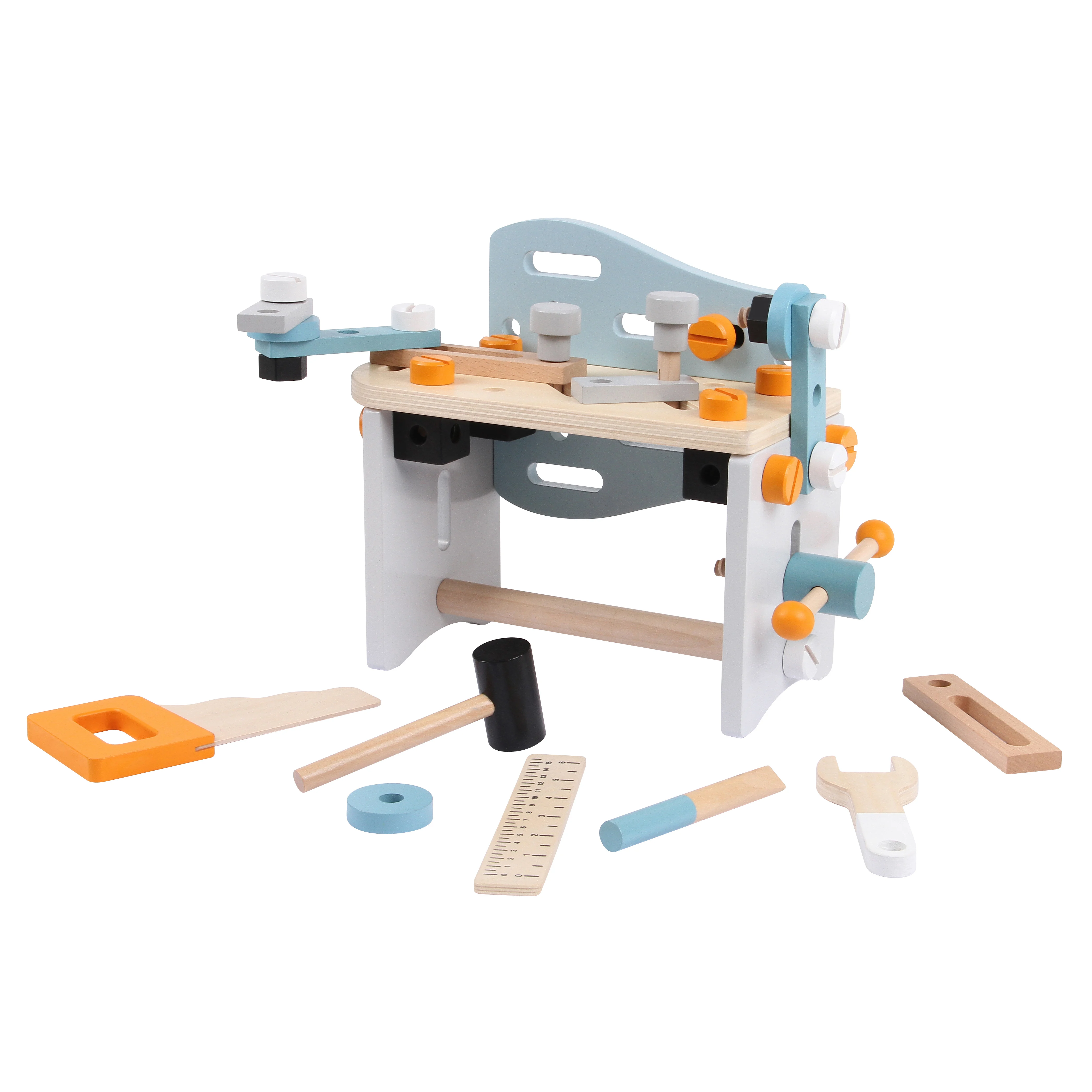 Montessori Toys Educational Toys Wooden Multi Function Tool Set Toy for Toddler