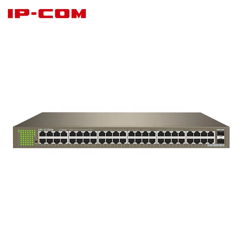 IP-COM G1050F 48 port gigabit enterprise  network  ethernet switch with 2 sfp port