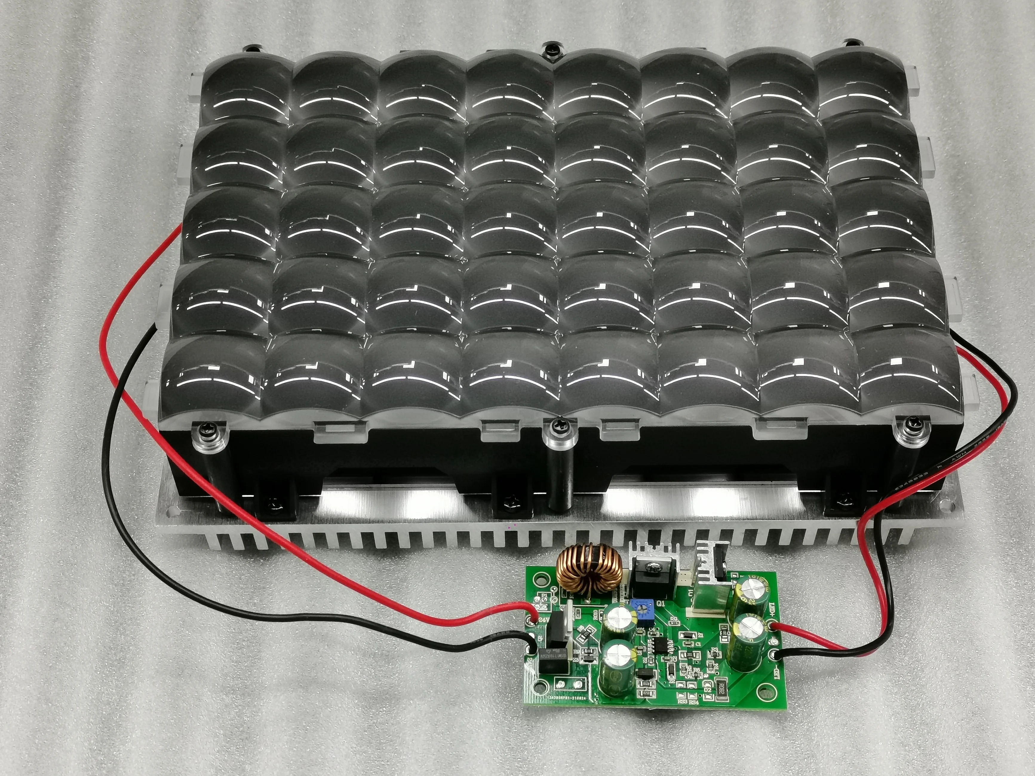 Parallel matrix array lens uv led module 8.9 inch uv led array for 3d printer