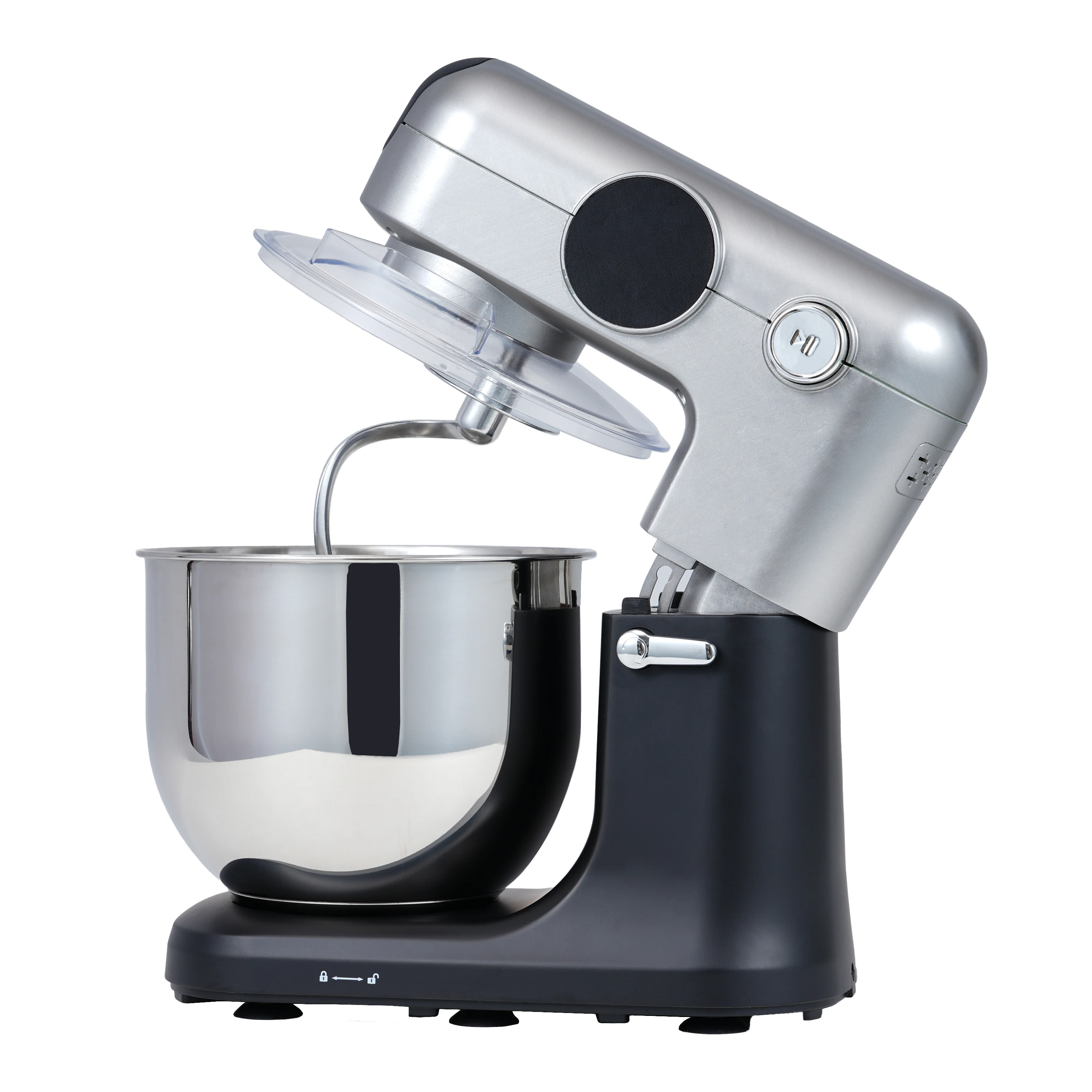 3 in 1 big digital display food mixer big capacity 8L dough kneading kitchen stand mixer