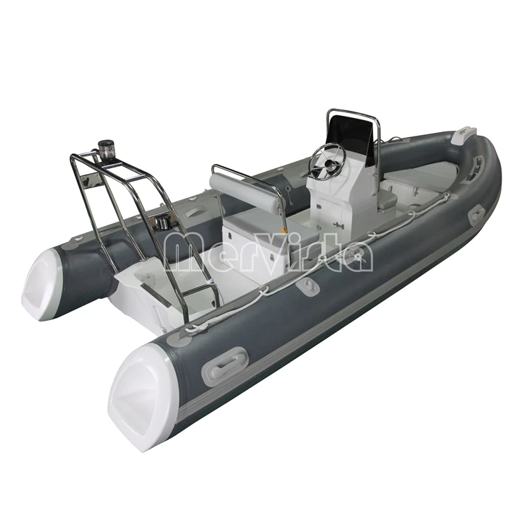 CE 17ft RIB520 Hypalon RIB Sailing High Speed Inflatable Boat With roll bar