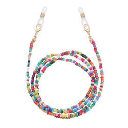 Zuowen Wholesale Glasses Chain Colorful Tassel Beaded Chain For Facemask Eyeglasses