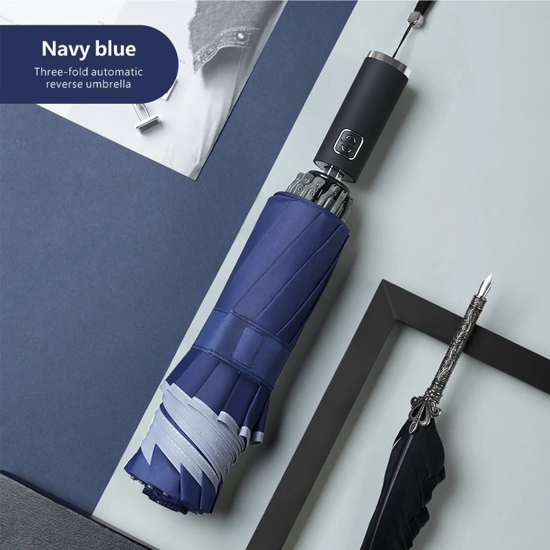 Hot selling 10 bone reflective umbrella manufacturers wholesale new reflective umbrellas