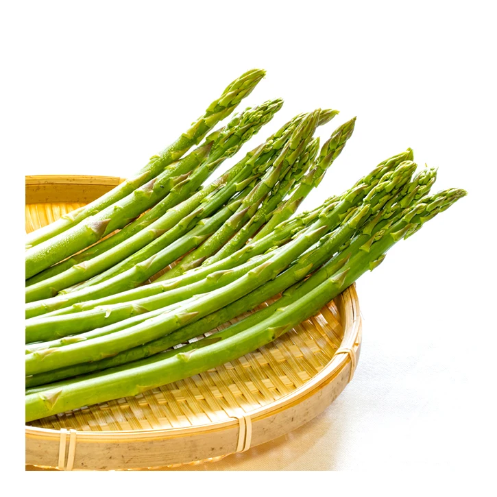 Japanese high quality fresh vegetables import green asparagus leaves