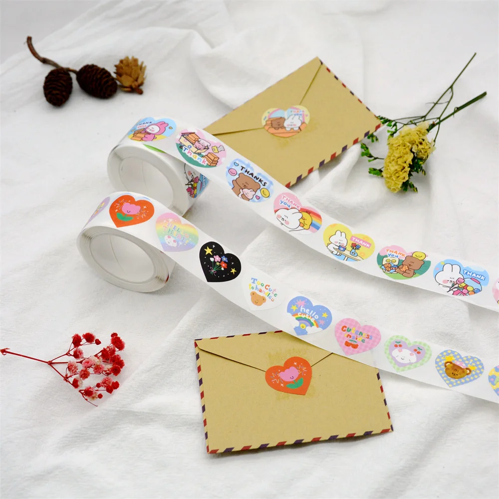 Korean/Japanese Kiss Cut Washi Sticker Roll Sticker Masking Tape