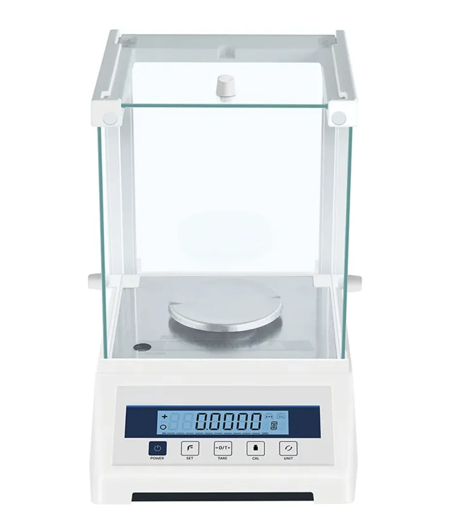LABTEX Economic Analytical Balance 0.0001g Laboratory 0.1mg External Internal Calibration Analytical Balance
