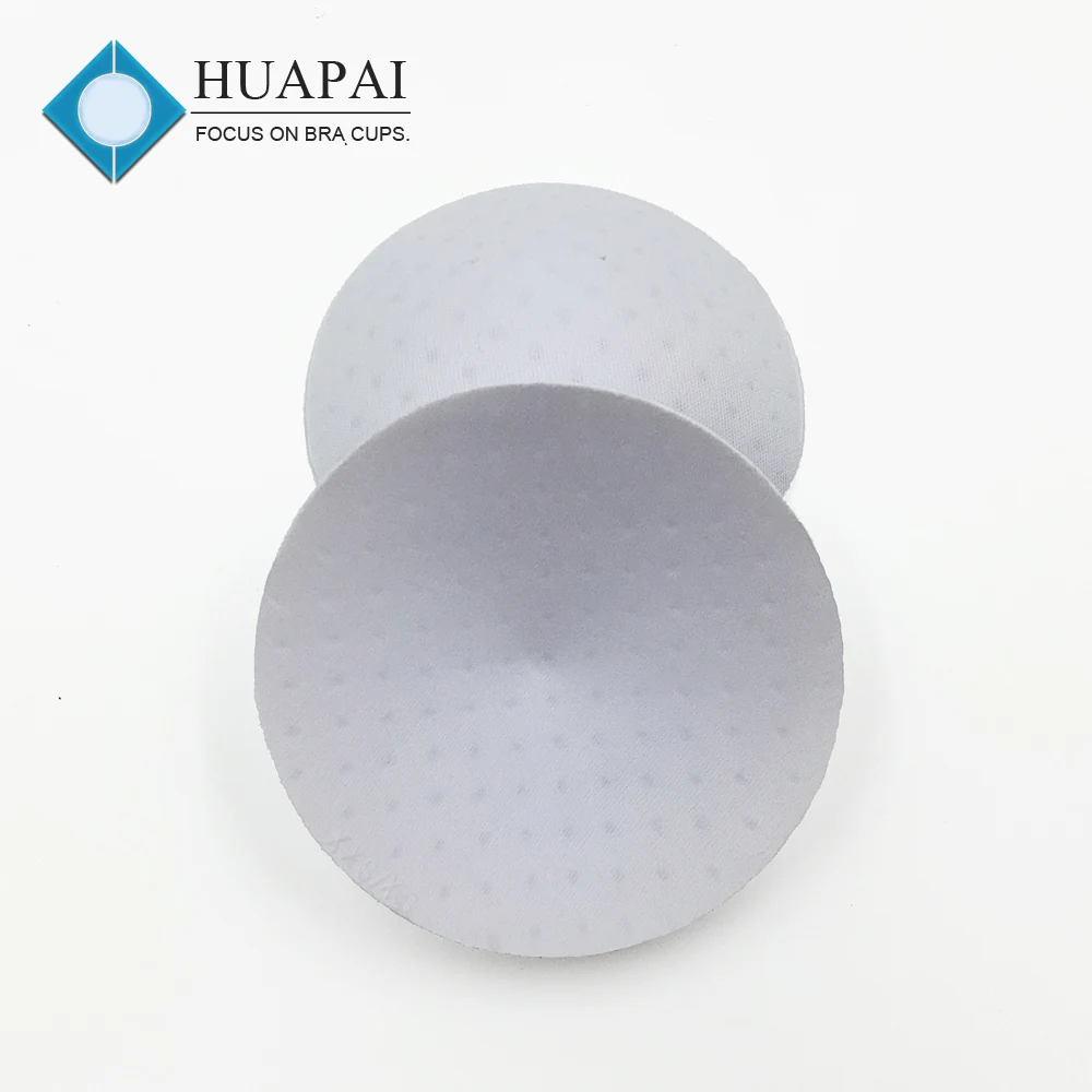 Full coverage breathable soft molded round foam bra cup in different color for swimwear