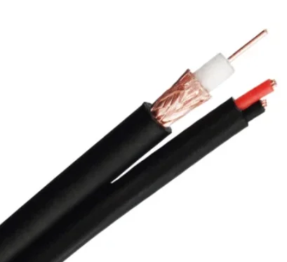 Rg59 + 2c коаксиальный кабель для камеры видеонаблюдения/спутникового телевидения со стандартом Ce RoHS