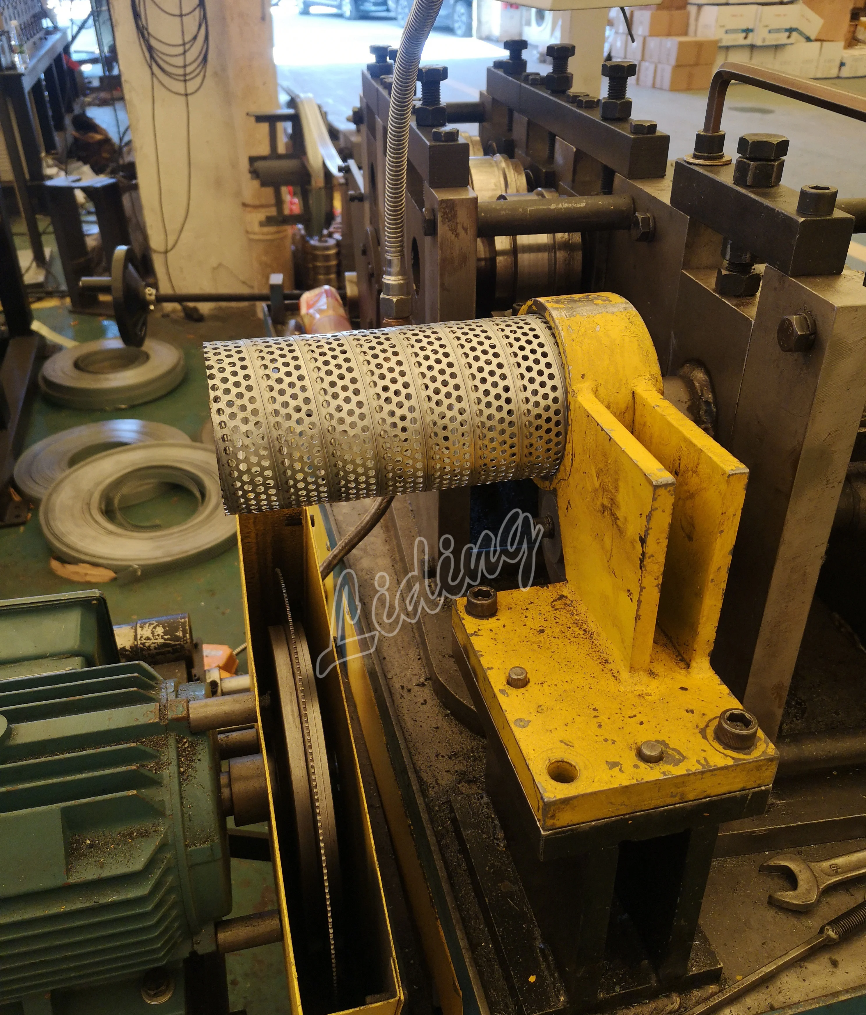 HAVC Spiral round duct forming machine duct making machines