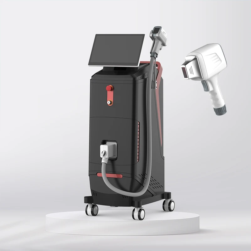 2024 Newest High power Diode Laser 808 nm Ice Platinum Titanium 4 wavelength Diode Laser Hair Removal Lifetime warranty Machine