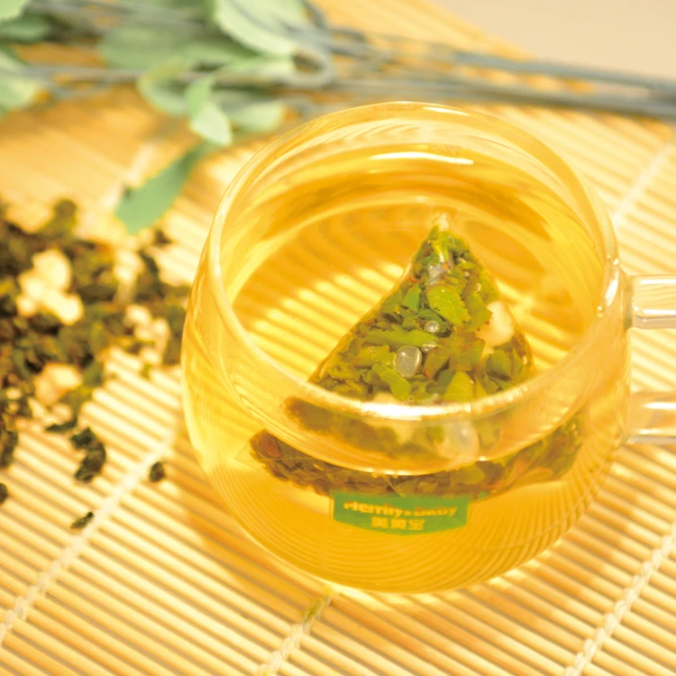 
OEM Customized kraft paper bags Packaging Peach Oolong Tea for Taiwan bubble tea 