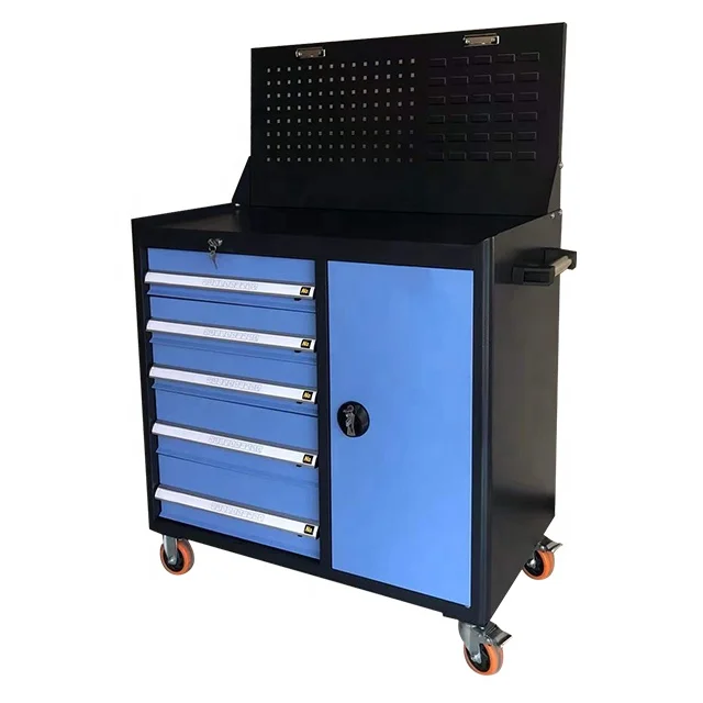 Tool trolley set tool sets in cases toolbox warehouse rolling cart