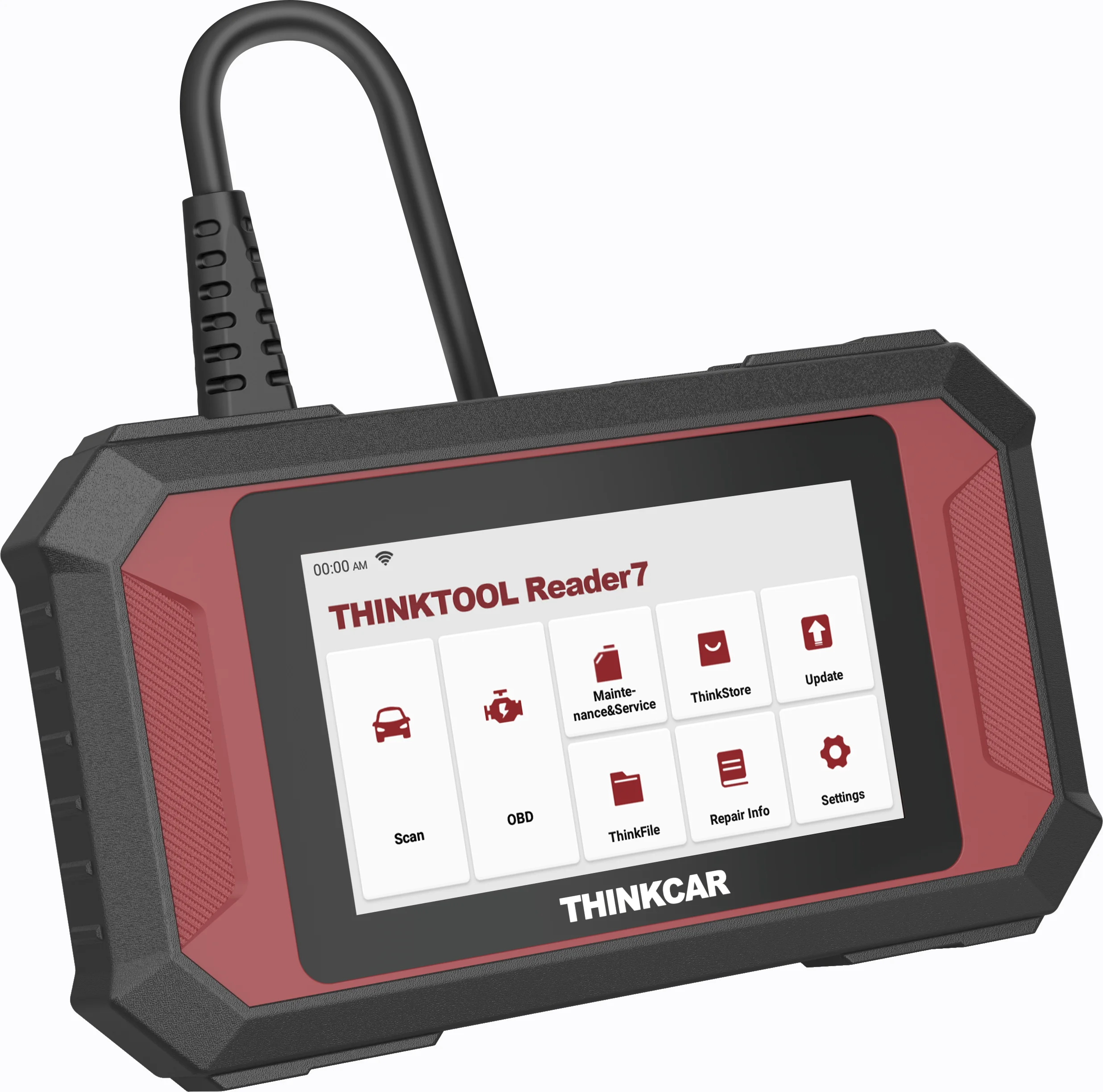 Thinktool Reader7 OBD2 Scanner Code Reader for Engine, Automotive Car Diagnostic Tool 28 Reset Service (7 Optional Free) WiFi Up
