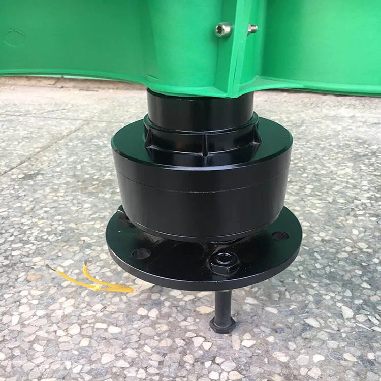 Vertical Axis 200w12v House Street Lamp Outdoor Monitoring Equipment Wind Turbine For Power Generator