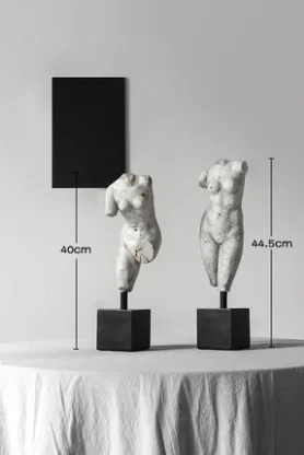 
European Style Nude Human Statue Home Decor Modern Sculpture Art Porch Figure Statue Garden Large Sculptures Resin Crafts 