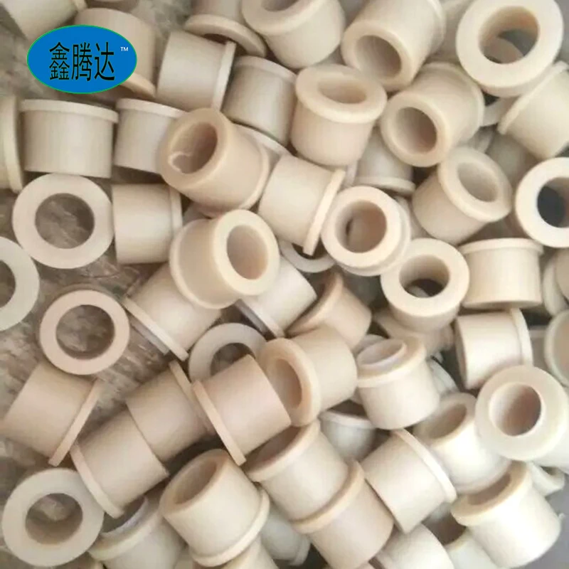 Пользовательские пластиковые фланцевые втулки/Нейлоновые втулки/втулки из ПТФЭ