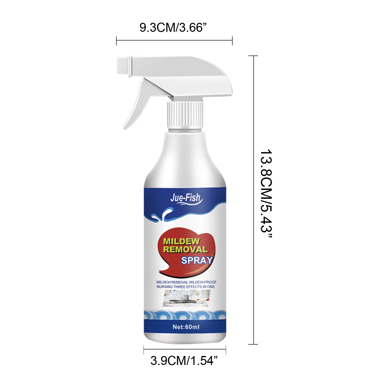 Eco-Friendly Non-Toxic Mildew Stain Remover Gel Effective Wall Tile Mould Remover Spray Liquid Mold Wall Mould Remover