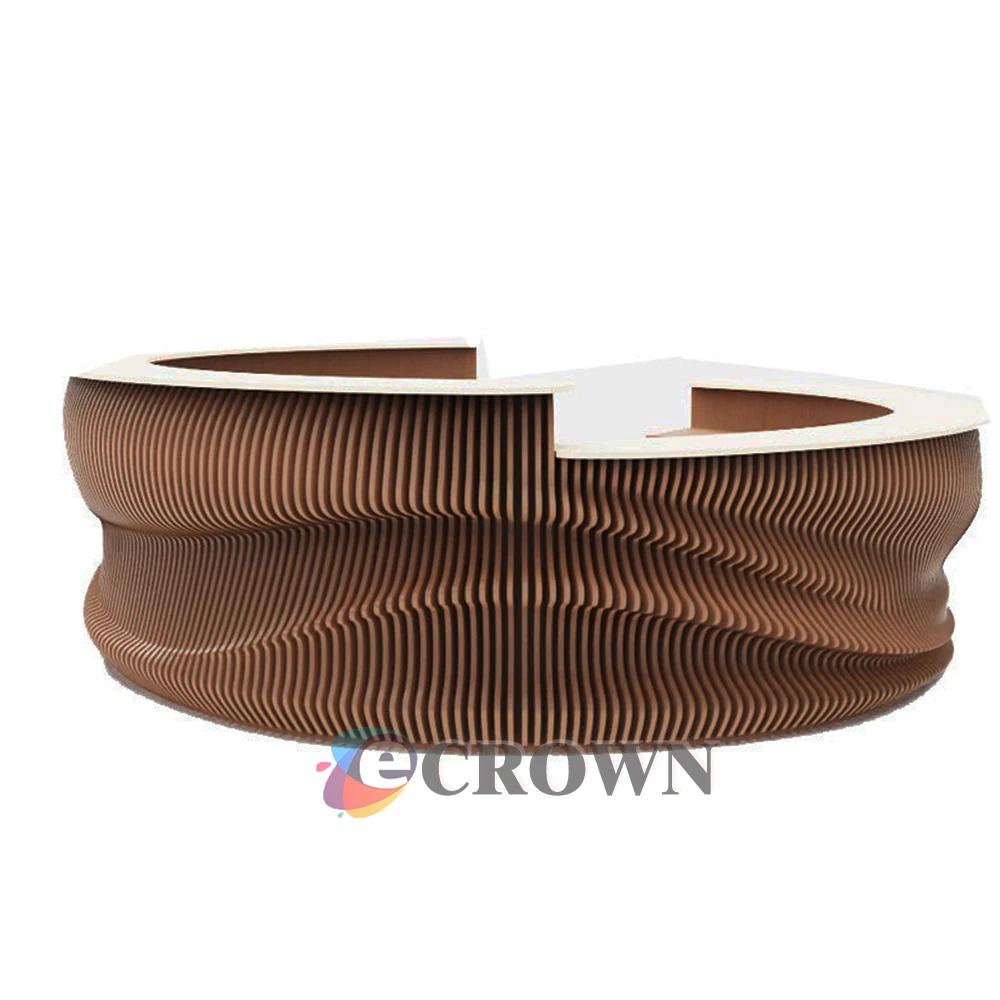 Service desk for store design cashier table reception Luxury Checked service