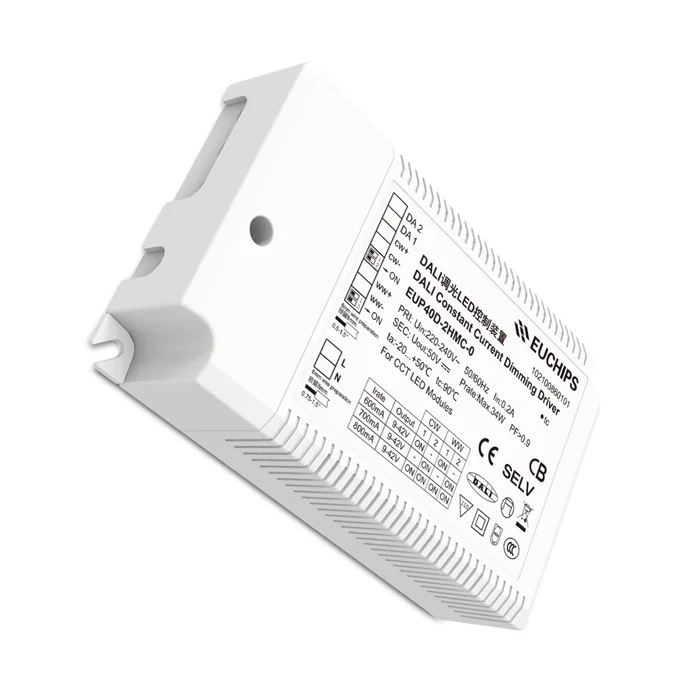 Spot Light Tunable white Led CCT Dimmable DT8 40W Dimming Dali Driver