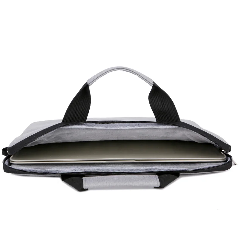 Black Laptop and Tablet Briefcase, Business Free Sample Laptop Bag