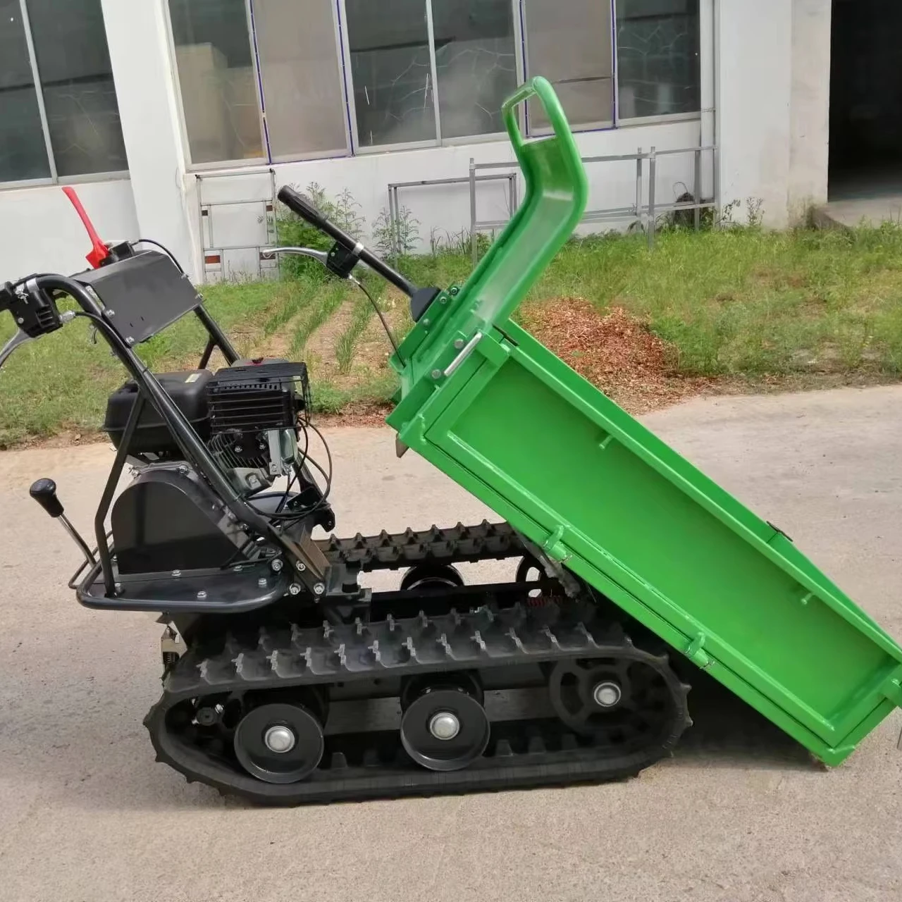 Highlift dumper truck