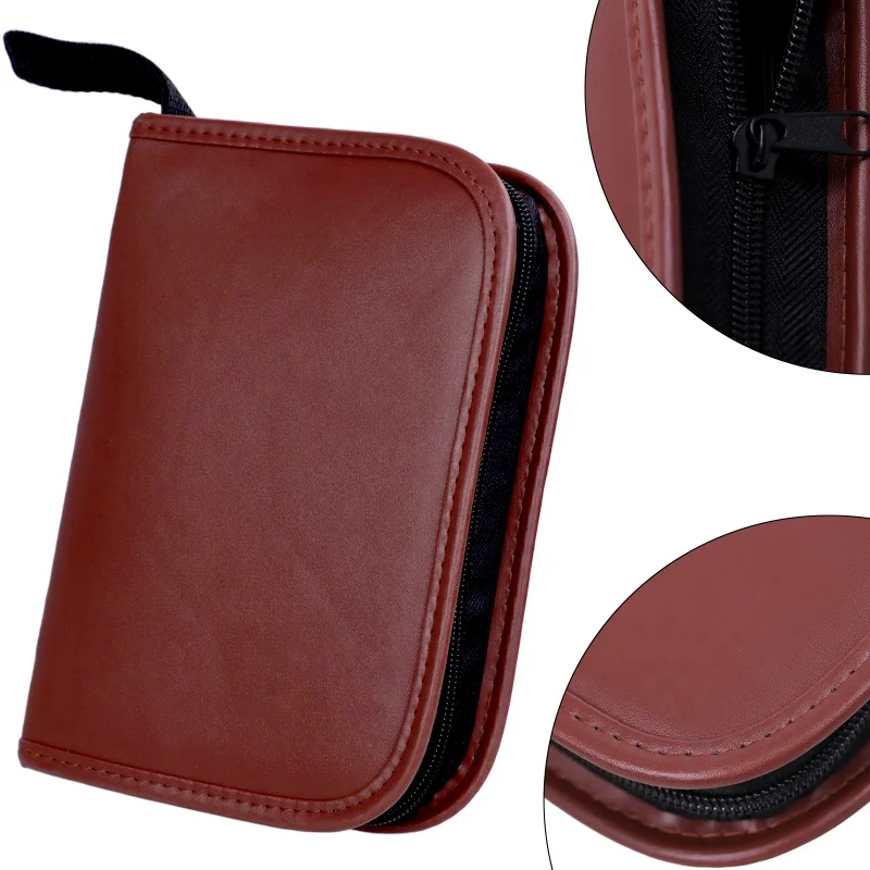 Wholesale Multifunctional Golf Accessories Tool Kit Portable Mini PU Leather Golf Accessory Bag Golf Gift Set For Men And Women