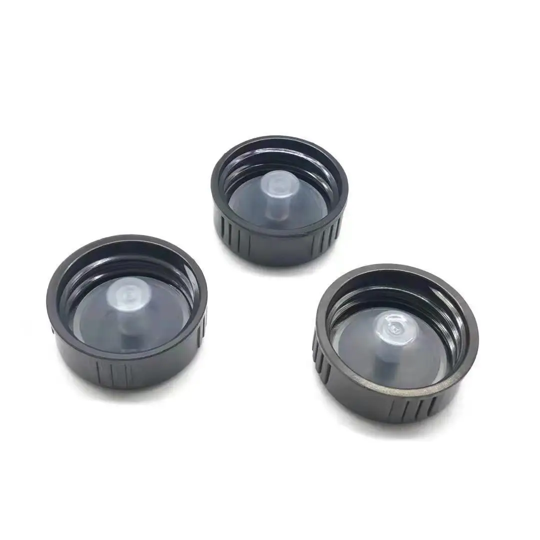 Factory Produced 18 20 22 24 Mm Poly Cone Phenolic Bakelite Plastic Cap For 60ml 120,ml Glass Boston Bottle With Plastic Insert