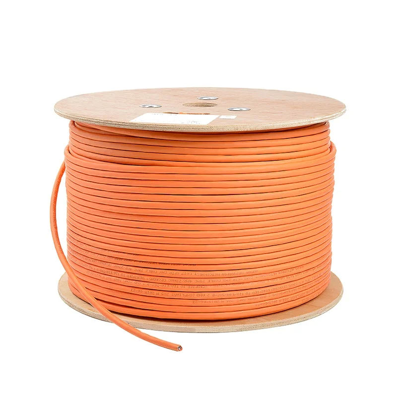 High Speed 305m 4 twisted 24awg cat 7 Ethernet network cable SFTP Shielded wire