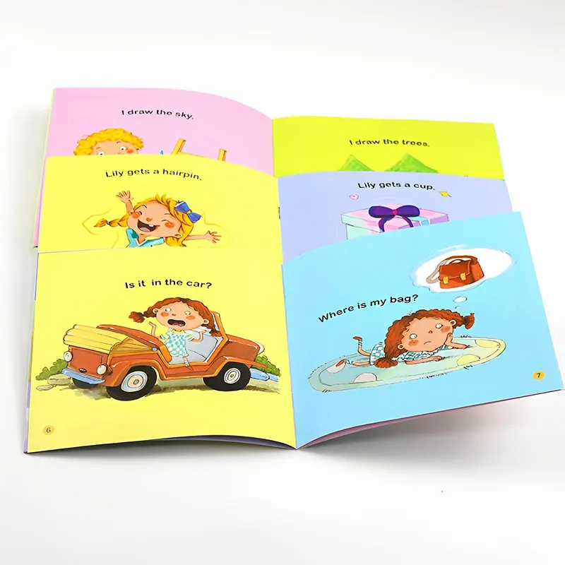Раннее обучение ко сну печать книг с рассказами для детей 0-3 лет книжка картинками грамотность