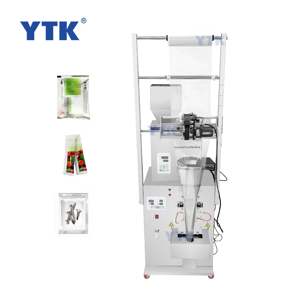 Automatic Three Sides Sealing Bag Packing Machine for Powder&Granules  5-500g for flour,rice,coffee powder,coffee beans, seeds