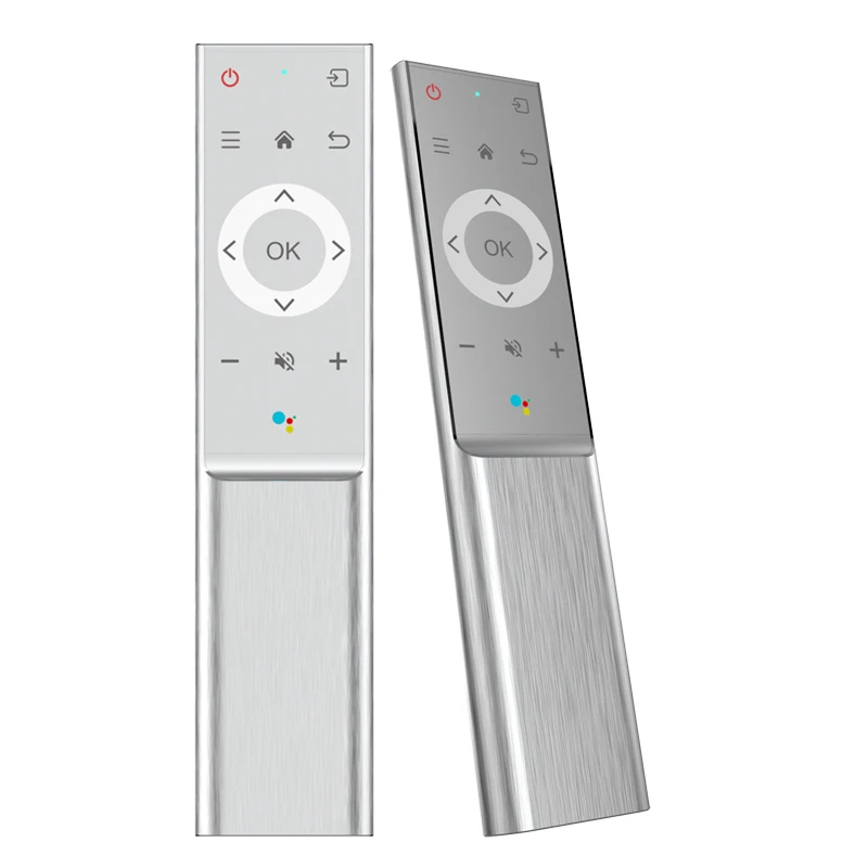  Новый дизайн алюминиевый пульт дистанционного управления ble voice tv для STB OTT smart TV