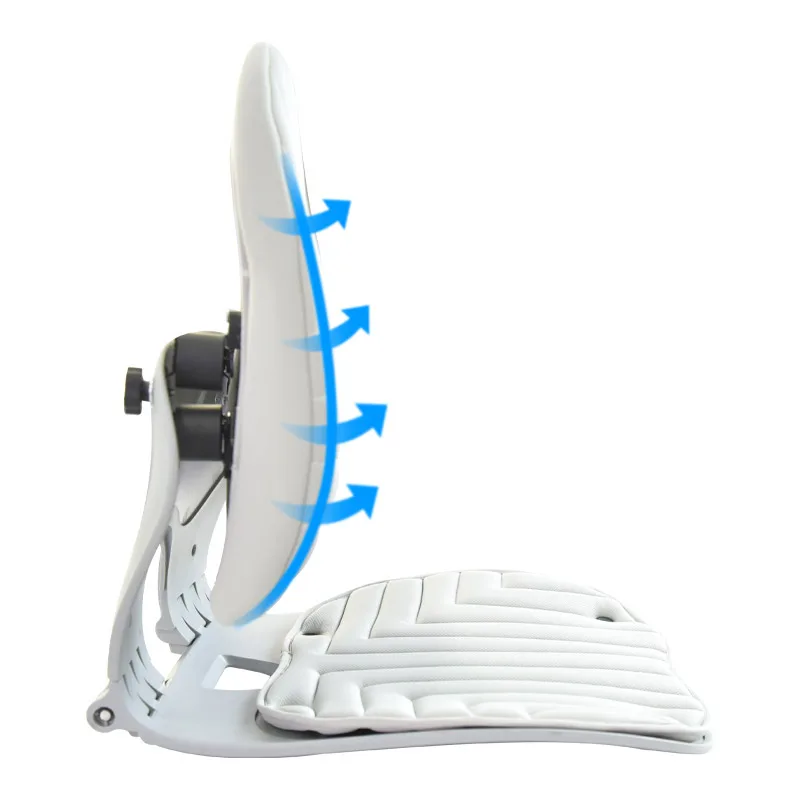 2024 best  ergonomic Foldable Bus Driver Waist Backrest Cushion Memory Foam Lumbar Support Chair Back Cushion For Pain Relief