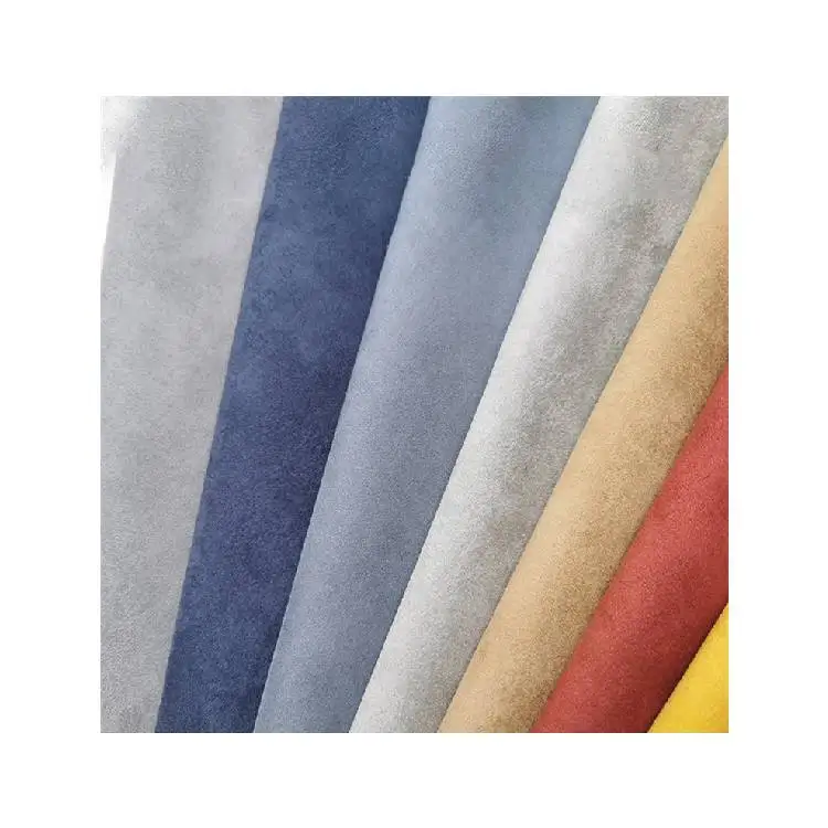 Диван из 100% полиэстера, бархатная конопляная замшевая ткань для дивана