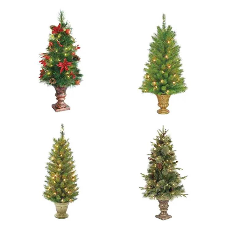 High Quality Flocking White 6ft 180cm Christmas Tree Artificial Christmas Tree Decoration Party Decoration Xmax Tree