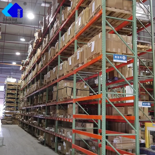 Customized Adjustable Steel Heavy Duty Warehouse Storage Pallet Rack System Teardrop pallet rack